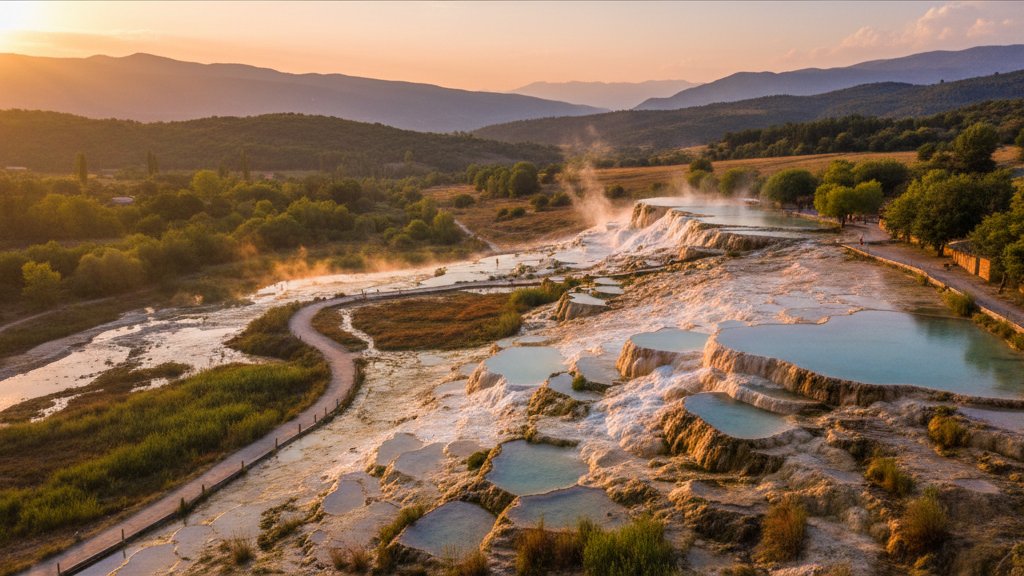 Natural hot springs and wellness retreats in Albania